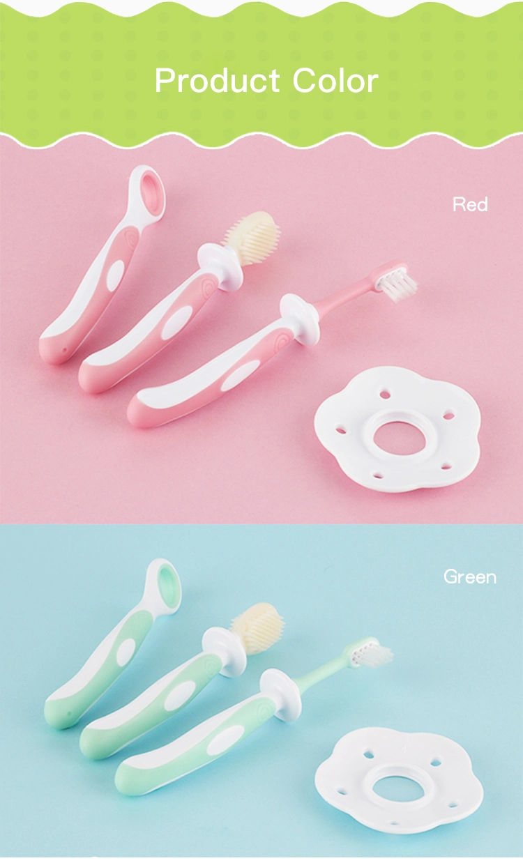 3 Stage Baby Oral Hygiene Set Advanced Baby Toothbrush