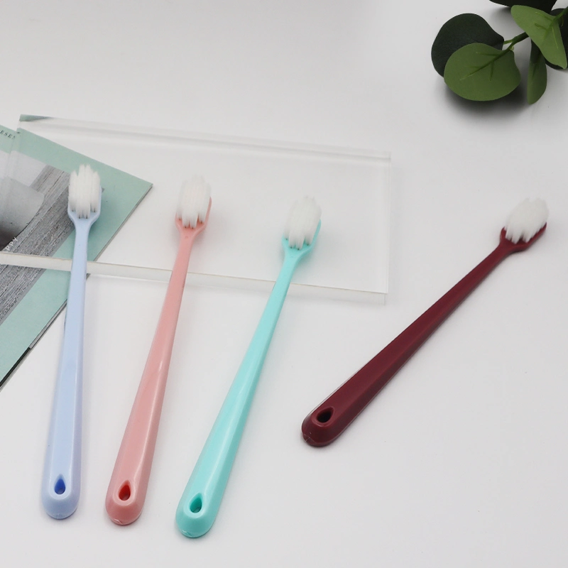 Portable Travel Adult Toothbrush 10000 Ultra-Fine Ultra-Soft Bristles Toothbrush