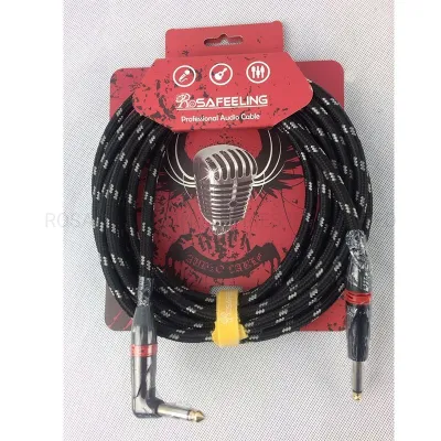 Kit de Guitarra Ce instrumento musical de Cable Eléctrico Cable Coaxial Flexible de Audio (FGC32).