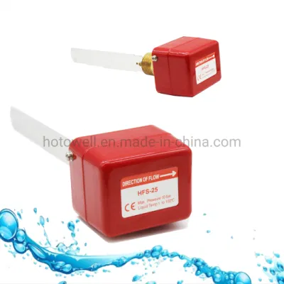ABS resistente al fuego Top SPDT 15A 250V flujo de agua tipo paleta Interruptor del sensor