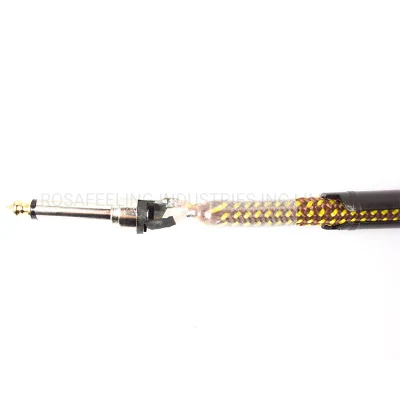 Kit de Guitarra Ce instrumento musical de Cable Eléctrico Cable Coaxial Flexible de Audio (FGC32).