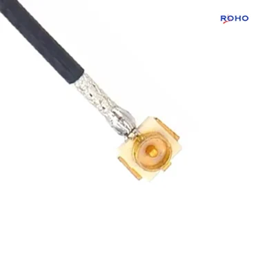 Conector macho UFL a Ufl Ipex Jack conector coaxial RF General 0.81/1.13/1.37mm Cable RF