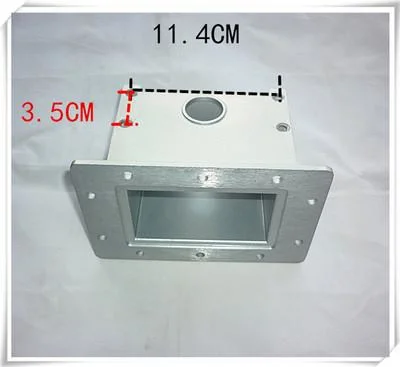 Fácil montaje rectangular comercial guía de ondas de microondas
