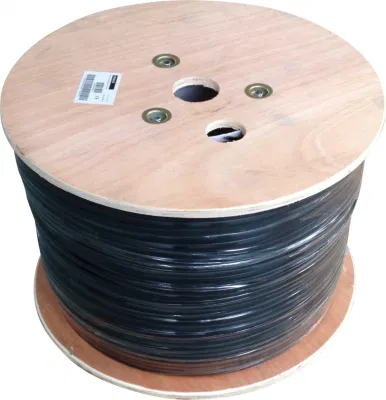 Rcp CATV CCTV Cable de comunicación de la cepa más de chaqueta de PVC RG11 Cable coaxial de CCTV
