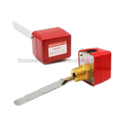 ABS resistente al fuego Top SPDT 15A 250V flujo de agua tipo paleta Interruptor del sensor