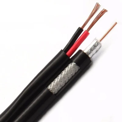 RG11/Rg59/RG6/75ohm cable coaxial con alimentación RG58 se aplica a CCTV/CATV