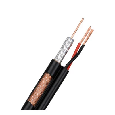 RG11/Rg59/RG6/75ohm cable coaxial con alimentación RG58 se aplica a CCTV/CATV