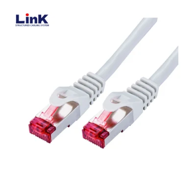 Cable de conexión Ethernet Cat5e CAT6A RJ45 redondo/plano LAN de red Ethernet Cable 3m blindado