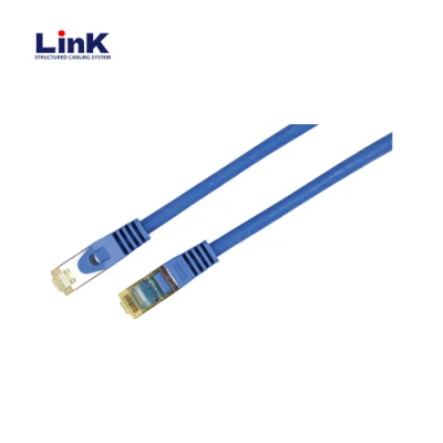 Cable de conexión Ethernet Cat5e CAT6A RJ45 redondo/plano LAN de red Ethernet Cable 3m blindado