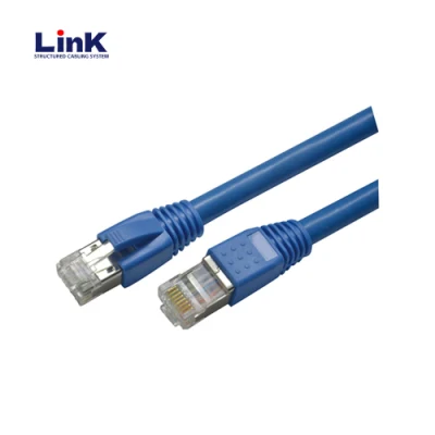 Cable de conexión Ethernet Cat5e CAT6A RJ45 redondo/plano LAN de red Ethernet Cable 3m blindado