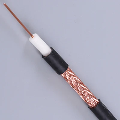 RG59 China Manufactura RG 6 58 59 11 7 Internet Cable coaxial de datos de cobre CCS