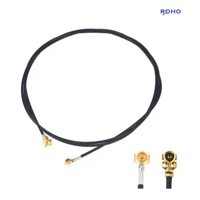Conector macho UFL a Ufl Ipex Jack conector coaxial RF General 0.81/1.13/1.37mm Cable RF
