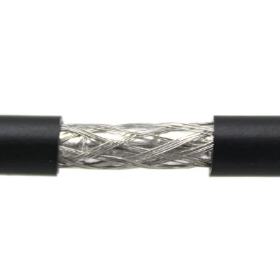 Alto rendimiento pérdida baja de 75 ohmios RG serie RG6 RG58 Cable coaxial RG 11 para cable de comunicación CCTV