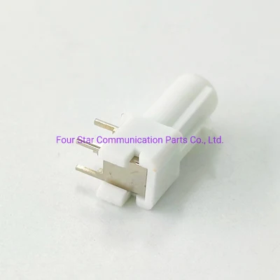 Cable eléctrico para automoción RF coaxial impermeable Fakra ángulo recto macho Conectores para montaje en PCB