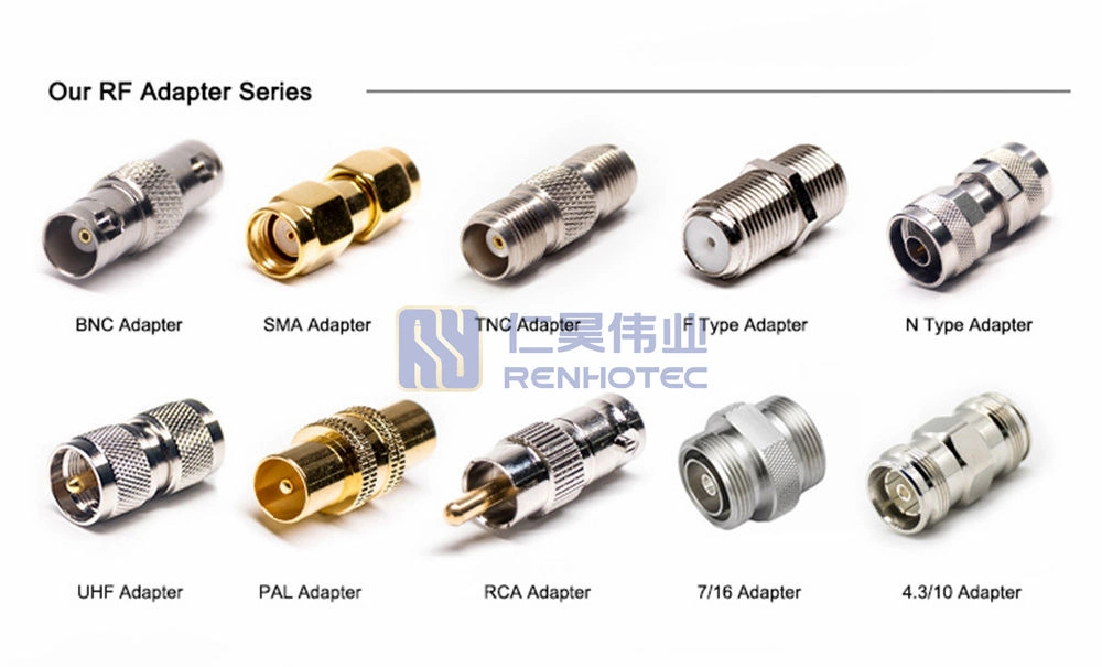 180 Degree TNC Female to N Female Coaxial Adapter 50ohm RF Coaxial Connector