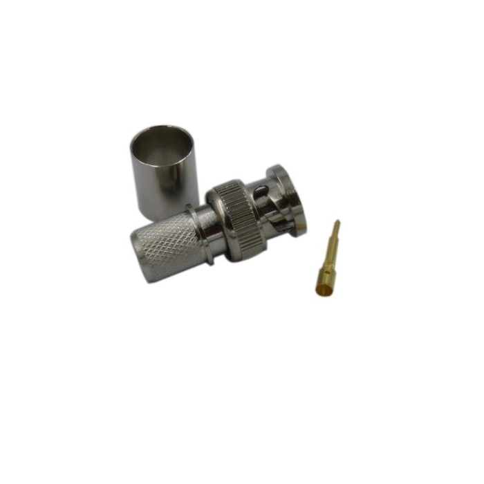 RF Coaxial BNC Male Crimp Connector for Rg213 Cable