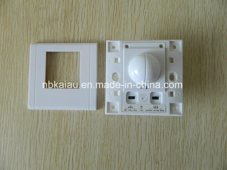 Square Type Wall Hidden Mount Microwave Motion Sensor Switch