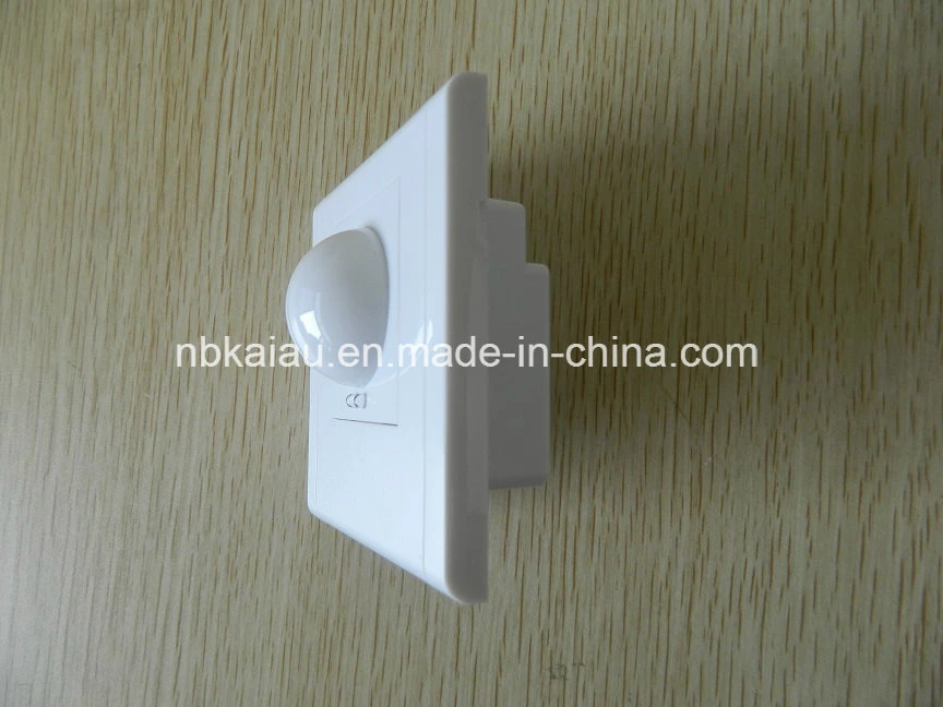 Square Type Wall Hidden Mount Microwave Motion Sensor Switch