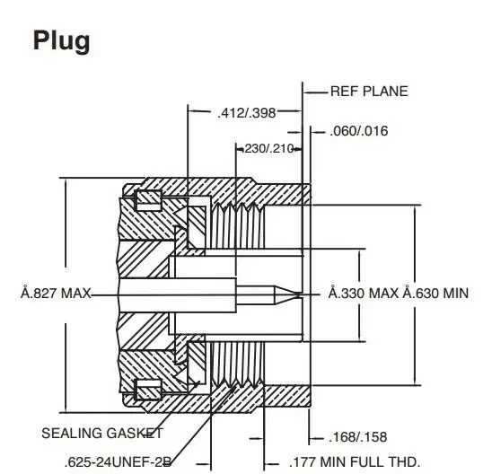 50 Ohm Straight Crimp N-Type Plug RF Coaxial Connector for Rg-58 Rg-141 Times LMR-195 Cable