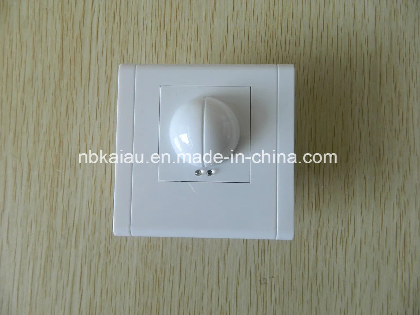 Square Type Wall Hidden Mount Microwave Motion Sensor Switch