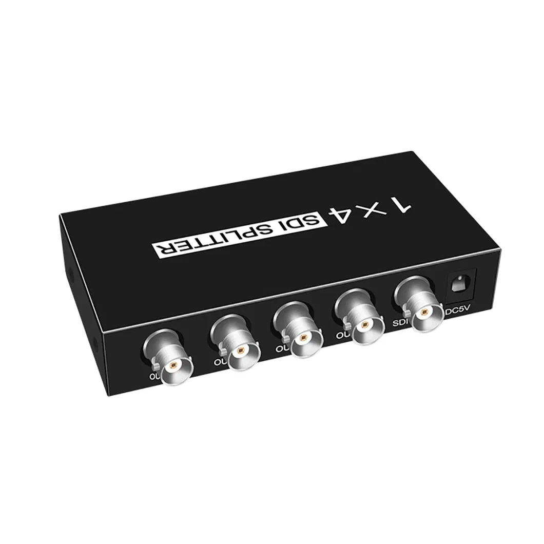 4-Port SDI Signal Splitter