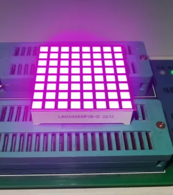 Matrice DOT LED quadrata 8 X 8 mm viola brillante Display LED