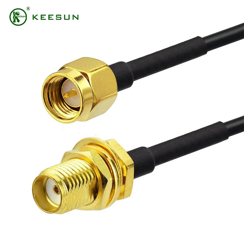 Cable Length 5m 10m 20m100m Rg58 RF174 Coaxial Cable with Connector