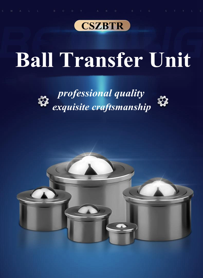 China Brand Sp-25 Steel Ball Heavy Duty Ball Transfer Unit/Universal Ball