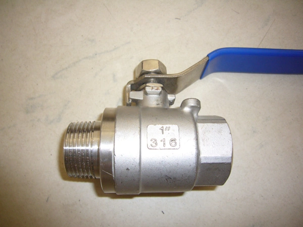 Two Piece Ball Valve Manufacturer Thread Valve Floating Ball