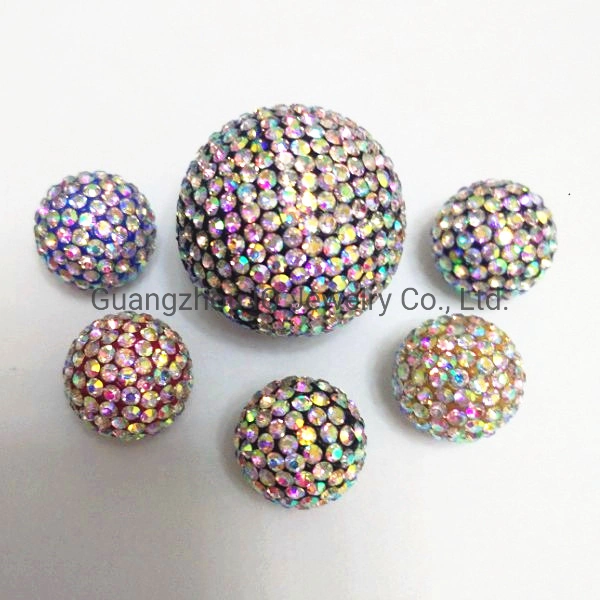 Handmade 4mm 6mm 8mm 10mm 12mm 14mm 16mm Shamballa Crystal Ball Bead