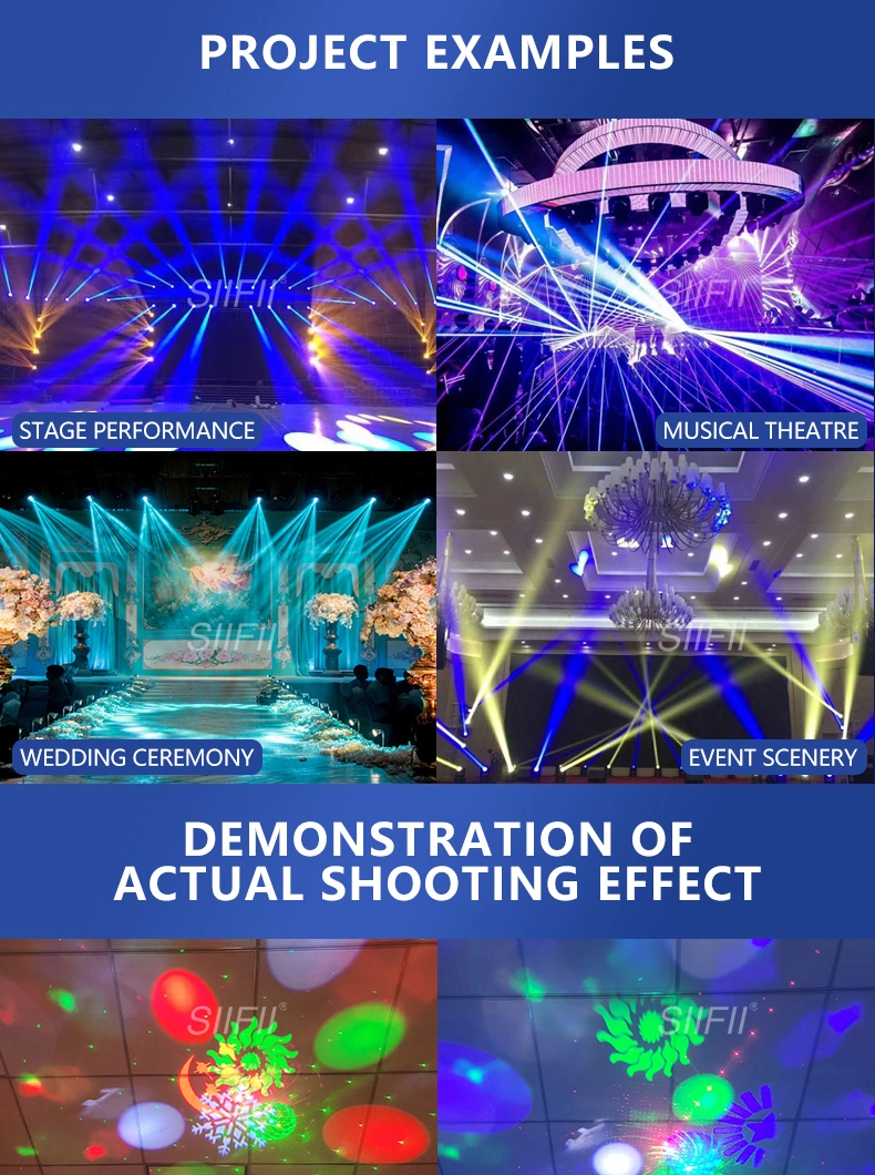 Colorful LED Lanterns Rotating Magic Ball Lights Laser Lights Voice-Activated KTV Flash Stage Bar Night Club Disco Ball