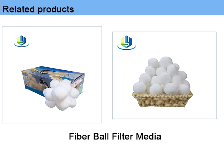 700g Vacuum Package Pool Fiber Ball Fiber Balls for Industrial Water Cleaning