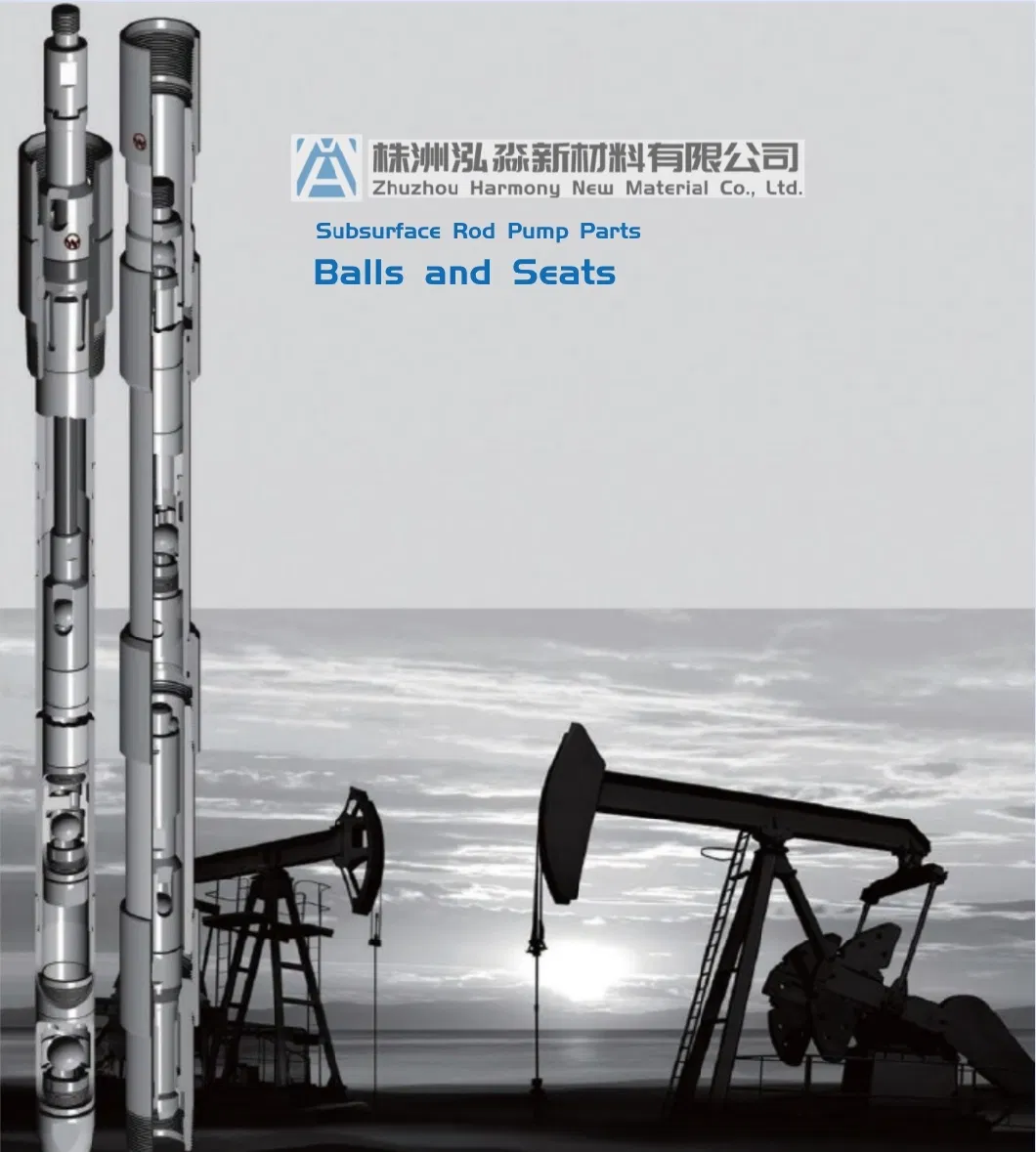 Beam Pump Subsurface Sucker Rod Pump Ball Valve API Balls and Seats