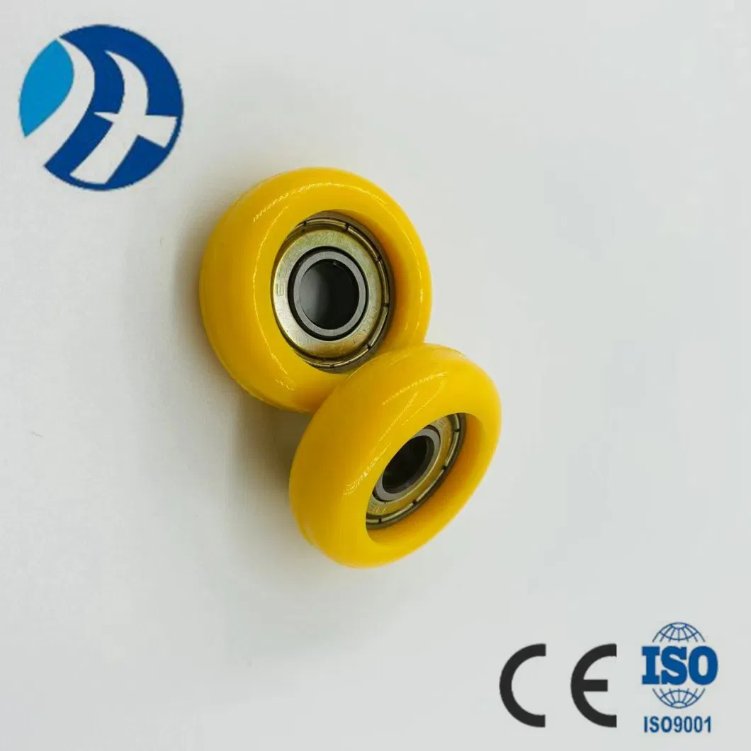 Smooth Low Noise and High Precision Deep Groove Ball Round Bearing High Precision Single Row Stainless Steel Pulley