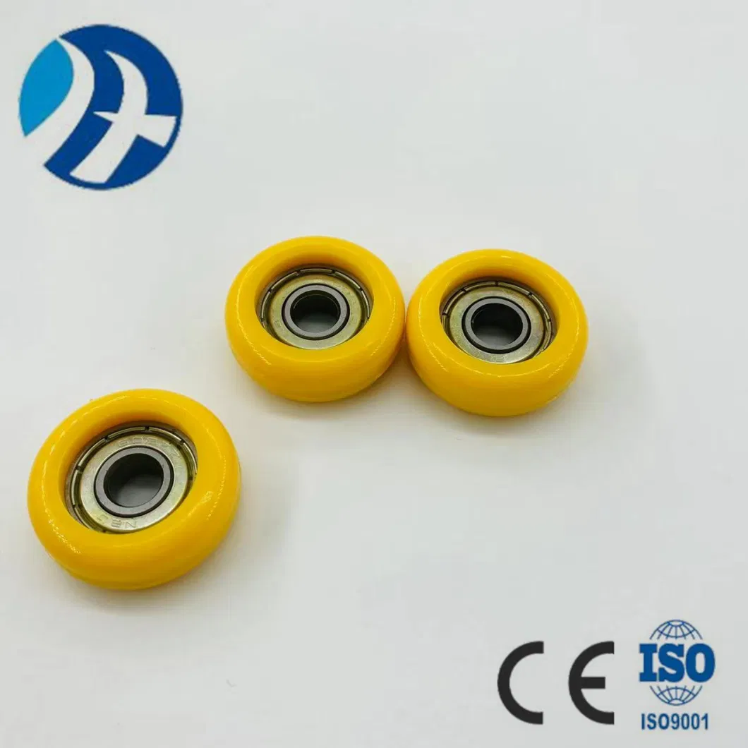 Smooth Low Noise and High Precision Deep Groove Ball Round Bearing High Precision Single Row Stainless Steel Pulley