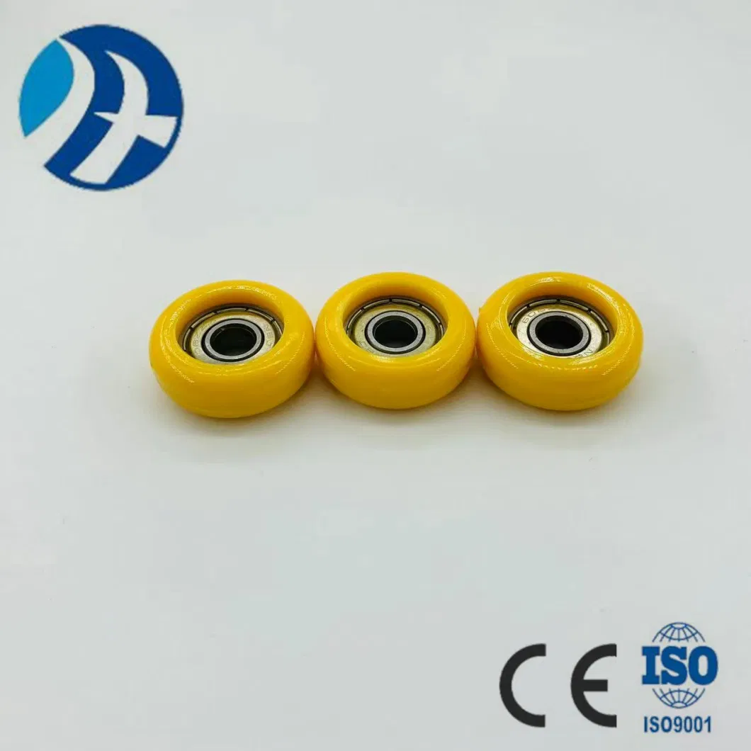 Smooth Low Noise and High Precision Deep Groove Ball Round Bearing High Precision Single Row Stainless Steel Pulley