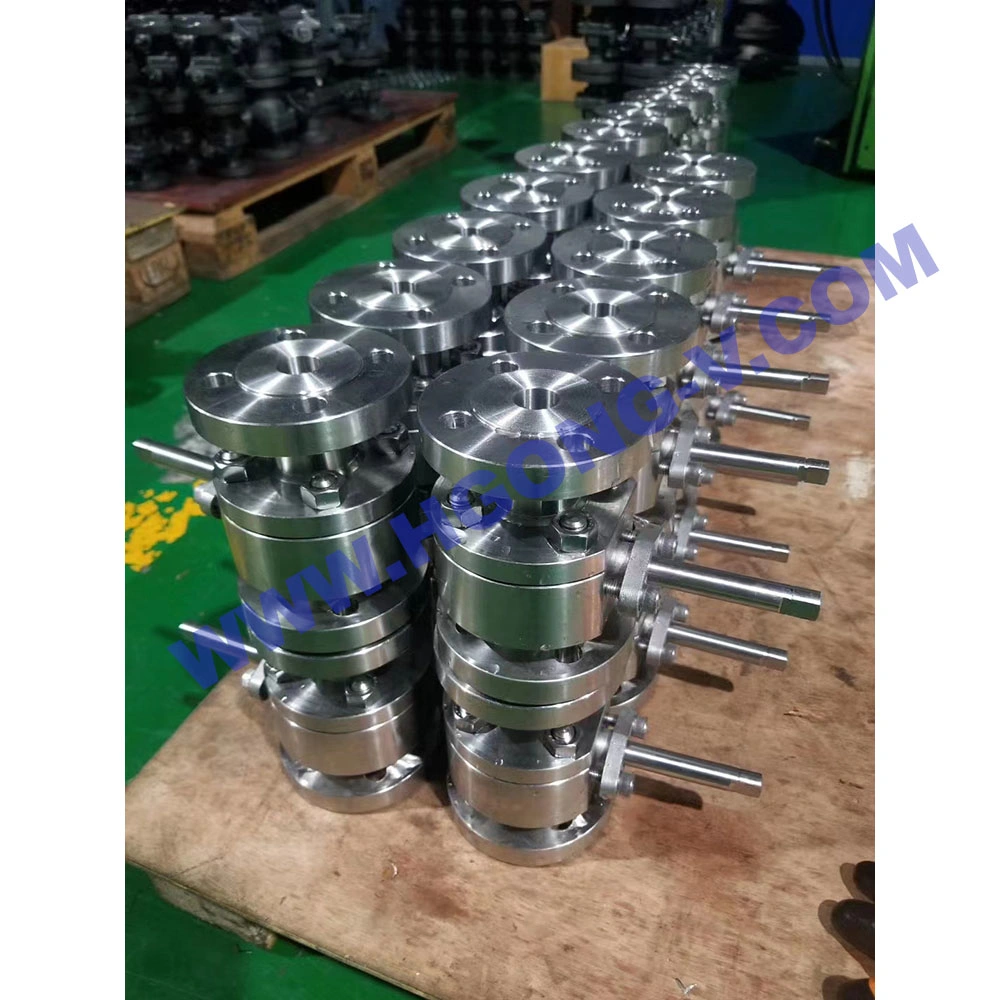 API/DIN Stainless Steel High Pressure Well Quality Standard Flange Floating Forged Ball Valve with ISO Certification