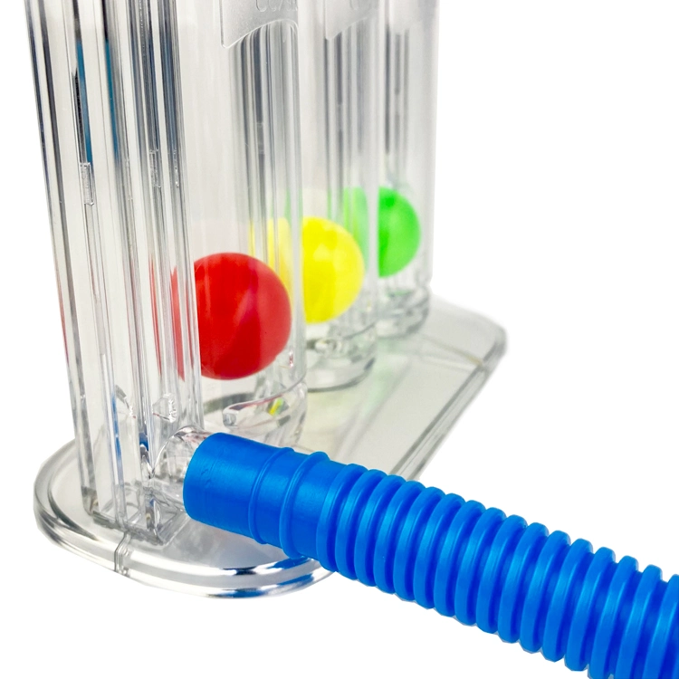 Breathing Trainer 3 Ball Incentive Spirometer for Lung Exerciser