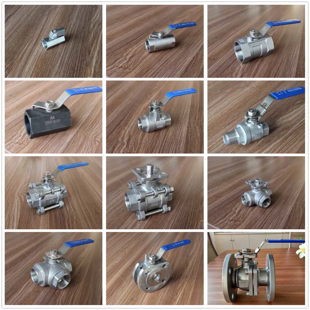 Two Piece Ball Valve Manufacturer Thread Valve Floating Ball