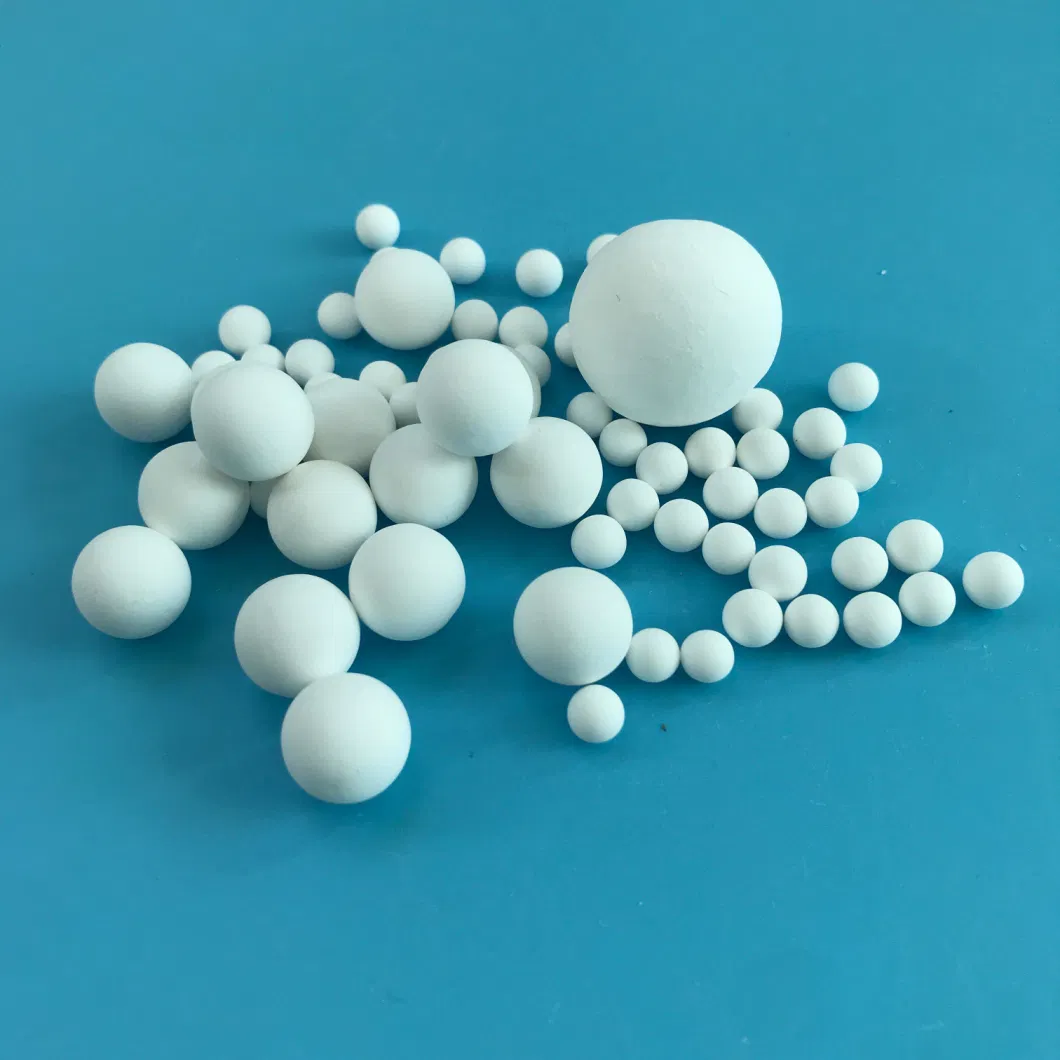 Inert Alumina Ceramic Ball Alumina Content 99% Bed Support Media Packing Balls