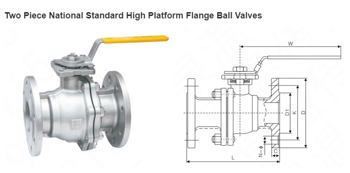 ANSI 4 Inch Handle Price Flanged Floating High Pressure Stainless Steel Ball Valve