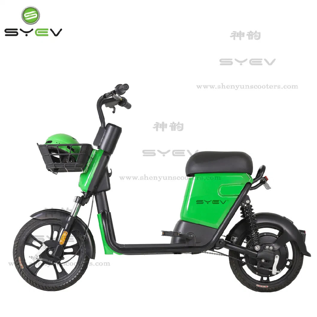 China Syev Factory 2022 New Stylish 48V 350W Light Weight Sharing Electric Motorcycle for Youth Commuting