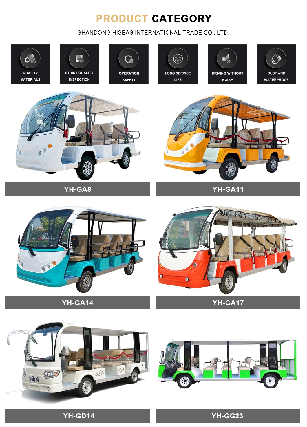 Tour Tourist Airport Resort Villa Shuttle Bus Tour Car 11 Seater Electric Sightseeing Car Electric Office Bus Customized Tourist Sightseeing Buggy Vehicle