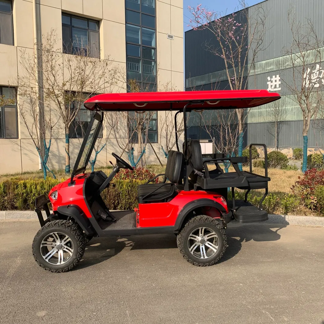 Luxury High Quality OEM/ODM 4 Seat Electric Hunting Lifted Golf Carts