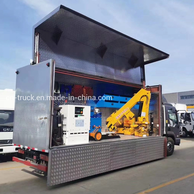 Factory Brand New Customized 3m 4m 5m Service Truck Tool Repair Vehicle