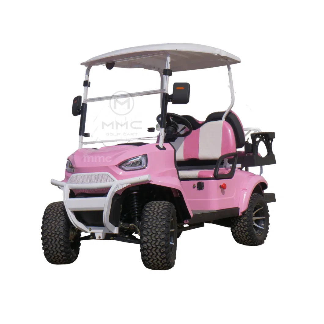 Hot Sale Fashion 4 6 Seaters Resort Use Utility Vehicle Hunting Hopper Cargo Golf Buggy Cart Electric Golf Carts