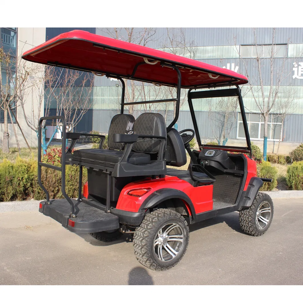 Luxury High Quality OEM/ODM 4 Seat Electric Hunting Lifted Golf Carts