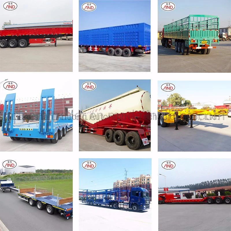 Customizable Utility Coal Transport Box Van Semi Trailer Truck