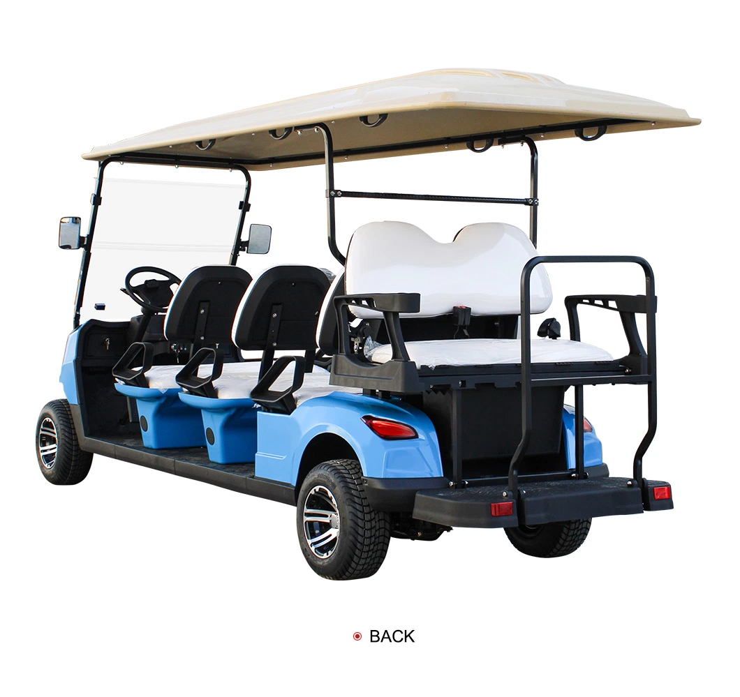 Good Service 20-30 Km/H Wuhuanlong 3850*1200*1850 Jiangsu Trolley Car Electric Golf Cart