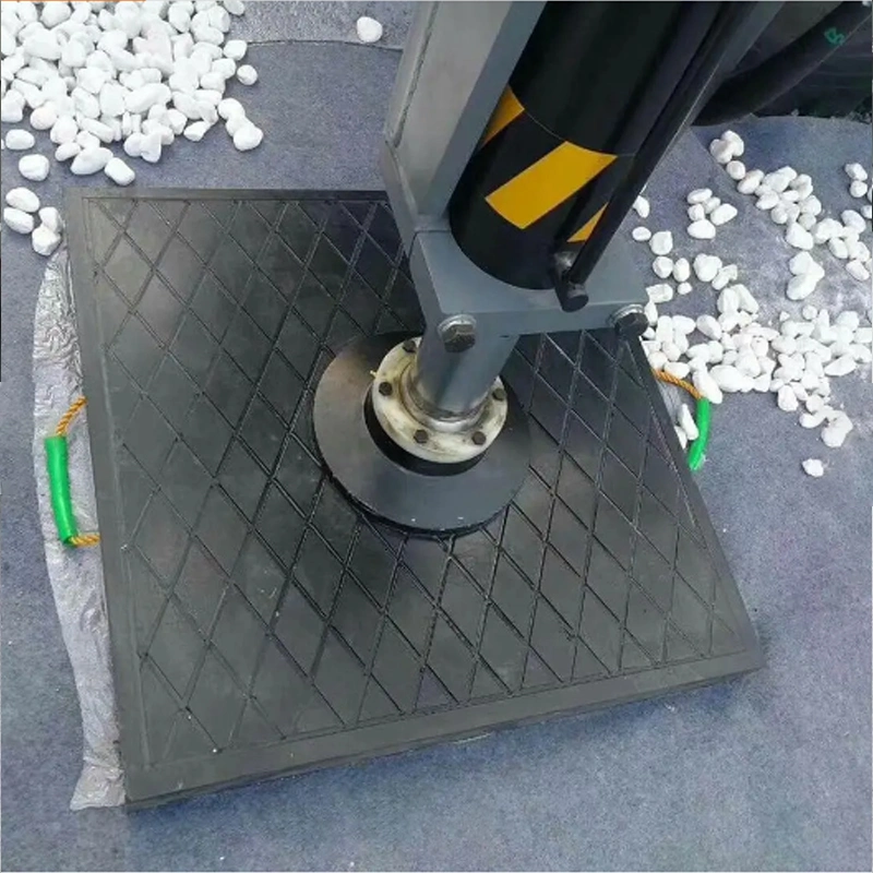 Heavy Duty Plastic Sheet/HDPE Outrigger Pads/Crane Foot Protection Mats